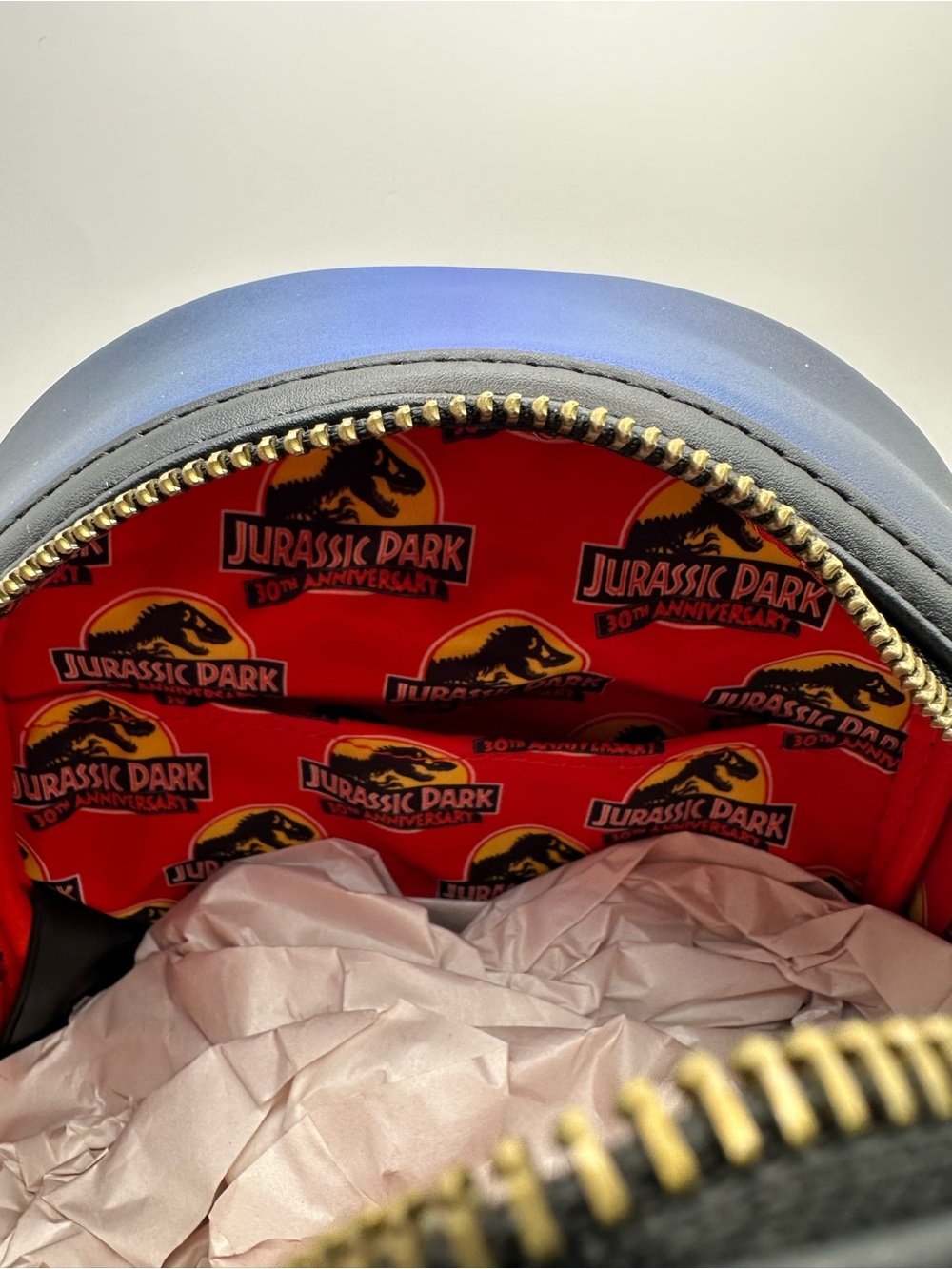 NWT loungefly glow in the dark 30th anniversary Jurassic Park - Picture 6 of 6